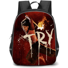 They Will Kill You Asia Reaves Backpack School Bag StudentPack - Asia Reaves Burning Blade Poster