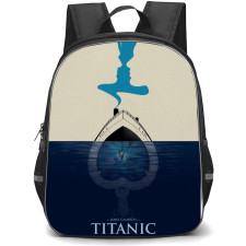 Titanic Backpack StudentPack - Titanic Movie Minimalist Poster