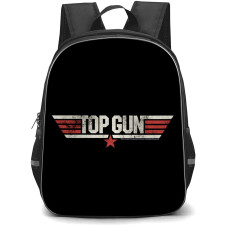 Top Gun Backpack StudentPack - Top Gun Logo On Black Background