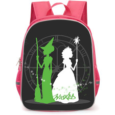 Wicked Backpack StudentPack - Glinda And Wicked Witch Back To Back Minimalist Art