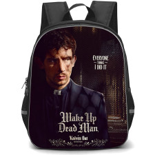 Wake Up Dead Man Fr Jud Duplenticy Backpack School Bag StudentPack - Fr Jud Duplenticy Mystery Character Poster