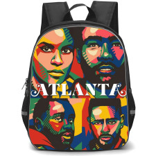 Atlanta Backpack StudentPack - Atlanta Robbin Season Mural Illustration Art
