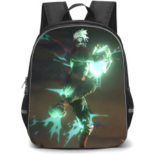 Famous Television Series Arcane Ekko Backpack StudentPack - Ekko Fight Pose