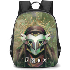 Famous Television Series Arcane Ekko Backpack StudentPack - Ekko Portrait