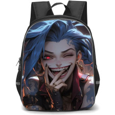 Arcane Jinx Backpack StudentPack - Arcane Jinx Smiling Portrait Poster
