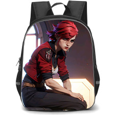 Arcane Backpack StudentPack - Arcane Vi Sitting On A Chair Poster