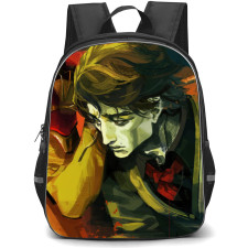 Arcane Backpack StudentPack - Arcane Viktor Sad Portrait Paint Art