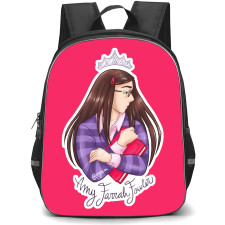 The Big Bang Theory Backpack StudentPack - Amy Farrah Fowler Princess Cartoon Art Sticker