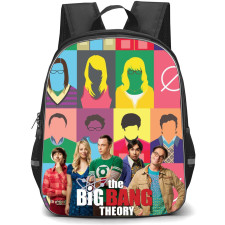 The Big Bang Theory Backpack StudentPack - The Big Bang Theory Character Faceless Illustration Art