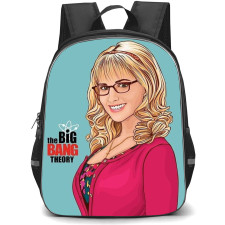 The Big Bang Theory Backpack StudentPack - The Big Bang Theory Bernadette Rostenkowski Side Portrait Cartoon Art