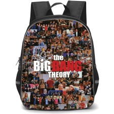 The Big Bang Theory Backpack StudentPack - The Big Bang Theory Series Clip Collage