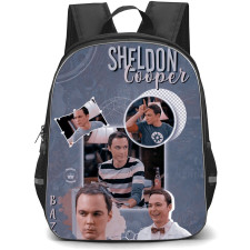 The Big Bang Theory Backpack StudentPack - Sheldon Cooper Candid Graphic Art Poster