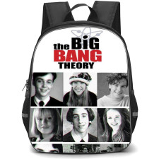 The Big Bang Theory Backpack StudentPack - The Big Bang Theory Cast As Kids Grayscale Picture