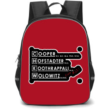 The Big Bang Theory Backpack StudentPack - The Big Bang Theory Character Title Sticker