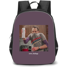 The Big Bang Theory Backpack StudentPack - Sheldon Cooper Love is In The Air Poster