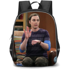 The Big Bang Theory Backpack StudentPack - Sheldon Cooper Spock Vaporizes Rock Poster