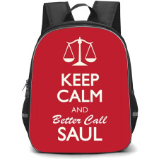 Better Call Saul Backpack StudentPack - Better Call Saul Keep Calm Red Poster