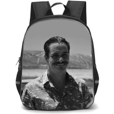 Better Call Saul Backpack StudentPack - Lalo Salamanca Grayscale Portrait