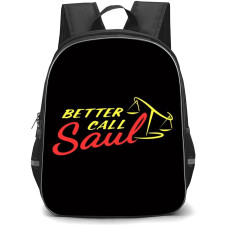 Better Call Saul Backpack StudentPack - Better Call Saul Logo On Black Background
