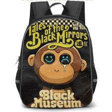 Black Mirror Backpack StudentPack - Black Mirror Black Museum Season 04 Episode 06 Poster