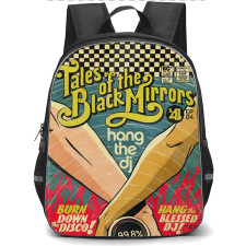 Black Mirror Backpack StudentPack - Black Mirror Hang The Dj Season 04 Episode 04 Poster