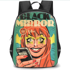 Black Mirror Backpack StudentPack - Black Mirror NoseDive Season 03 Episode 01 Poster