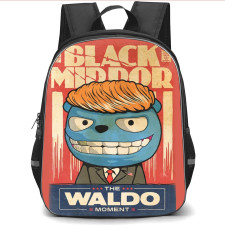 Black Mirror Backpack StudentPack - Black Mirror The Waldo Moment Season 02 Episode 03 Poster