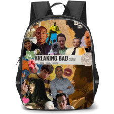 Breaking Bad Backpack StudentPack - Breaking Bad Walter White And Jesse Pinkman Standing Poster