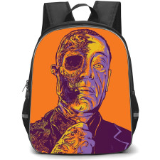 Breaking Bad Backpack StudentPack - Gustavo Fring Get Back To Work Pink Illustration Art