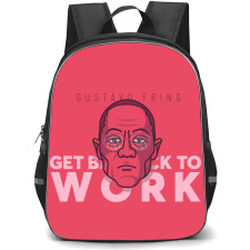 Breaking Bad Backpack StudentPack - Hank Tagging Trees Is A Lot Better Illustration Art
