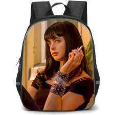 Breaking Bad Backpack StudentPack - Jesse Pinkman Bitch Half Face Portrait Illustration Art