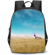 Breaking Bad Backpack StudentPack - Walter White Im Not in Danger Yellow Illustration Poster
