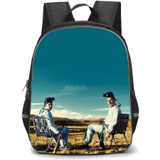 Breaking Bad Backpack StudentPack - Walter White Holding Burning Money Bundle Poster
