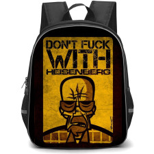 Breaking Bad Backpack StudentPack - Walter White Meth Labs Black Background