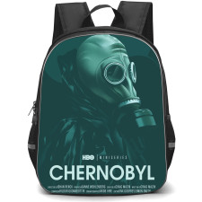 Chernobyl Backpack StudentPack - Chernobyl HBO Miniseries Illustrated Poster