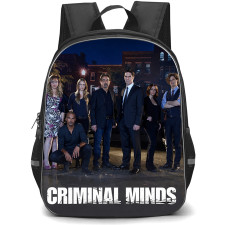 Criminal Minds Backpack School Bag StudentPack - Criminal Minds BAU Agents Group Portrait Poster