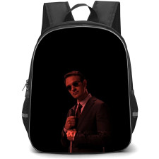 Daredevil Backpack StudentPack - Matt Murdock Side Portrait On Black Background