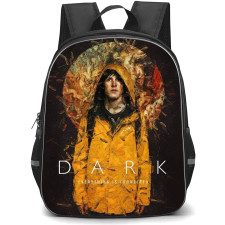 Dark Backpack StudentPack - Dark Neflix Jonas Kahnwald Portrait Art