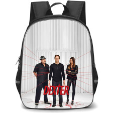 Dexter Backpack School Bag StudentPack - Dexter Characters Blood On The Floor Series Poster