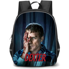Dexter Backpack School Bag StudentPack - Dexter Face Palm Fierce Portrait Poster