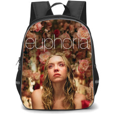 Euphoria Cassie Howard Backpack School Bag StudentPack - Cassie Howard Crying Flower Portrait Series Poster