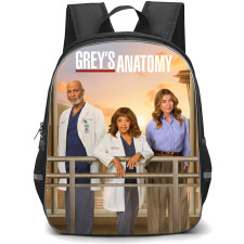 Greys Anatomy Backpack School Bag StudentPack - Greys Anatomy Meredith Bailey Webber Trio Poster