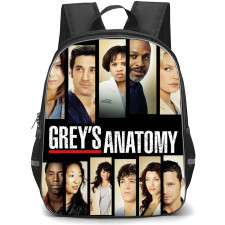 Greys Anatomy Backpack School Bag StudentPack - Greys Anatomy Season 1 Cast Poster