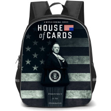 House of Cards Backpack StudentPack - House of Cards Francis Underwood Season 01 Poster
