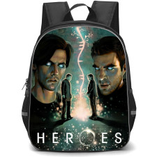 Heroes Backpack School Bag StudentPack - Heroes Peter And Sylar Cosmic Rivalry Poster