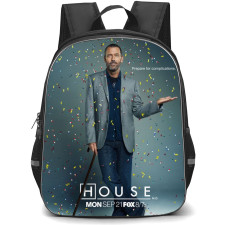 House Backpack StudentPack - House Rain of Pills Poster