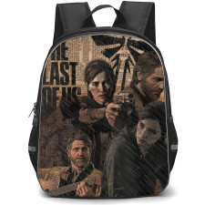 The Last of Us Backpack StudentPack - Ellie Williams On Vintage Poster Design