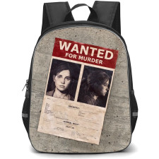 The Last of Us Backpack StudentPack - Ellie Williams Wanted For Murder Poster
