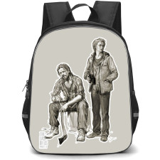 The Last of Us Backpack StudentPack - The Last of Us Tommy And Maria Art In Part 02 Poster