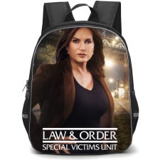 Law And Order Special Victims Unit Olivia Benson Backpack School Bag StudentPack - Olivia Benson Night Portrait Poster